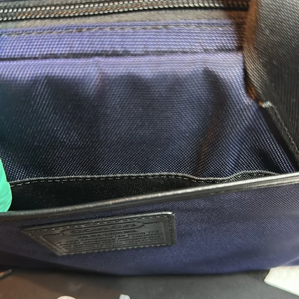 Men ipad/toiletry Coach bag